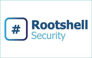 Logo depicting a company accredited by The Cyber Scheme called Rootshell Security
