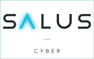 Logo depicting a company accredited by The Cyber Scheme called Salus