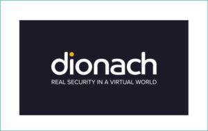 Logo depicting a company accredited by The Cyber Scheme called Dionach