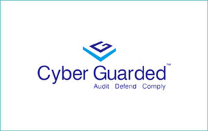 Logo depicting a company accredited by The Cyber Scheme called Cyber Guarded