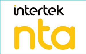 Logo depicting a company accredited by The Cyber Scheme called Intertek