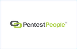 Logo depicting a company accredited by The Cyber Scheme called Pentest People
