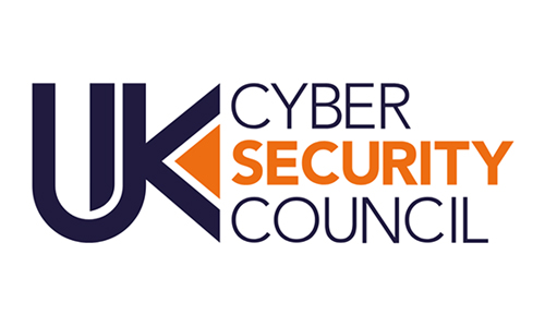 UKCSC logo, in partnership with The Cyber Scheme